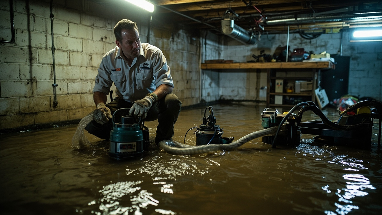 Basement Flooding Pump-Out in Milwaukee | 60-Minute Emergency Response 24/7