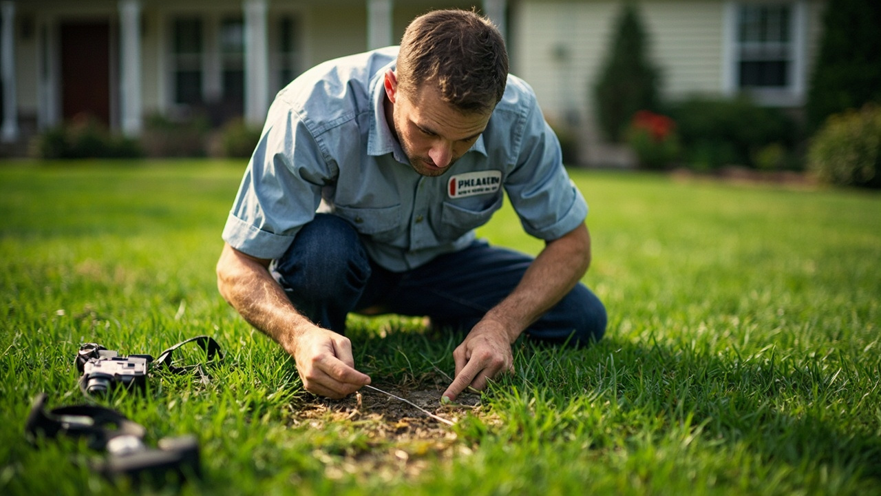 Wet Spots in Yard Milwaukee – Expert Diagnosis of Hidden Underground Leaks