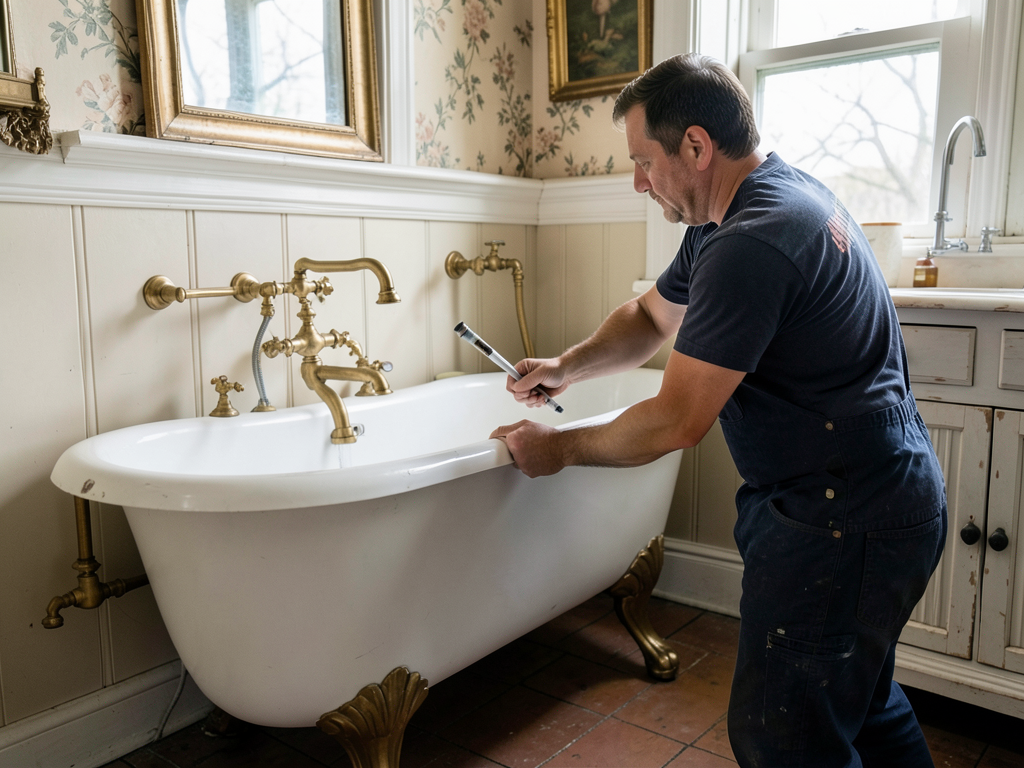 Choosing the right clawfoot tub fixtures for a historic restoration in Murray Hill