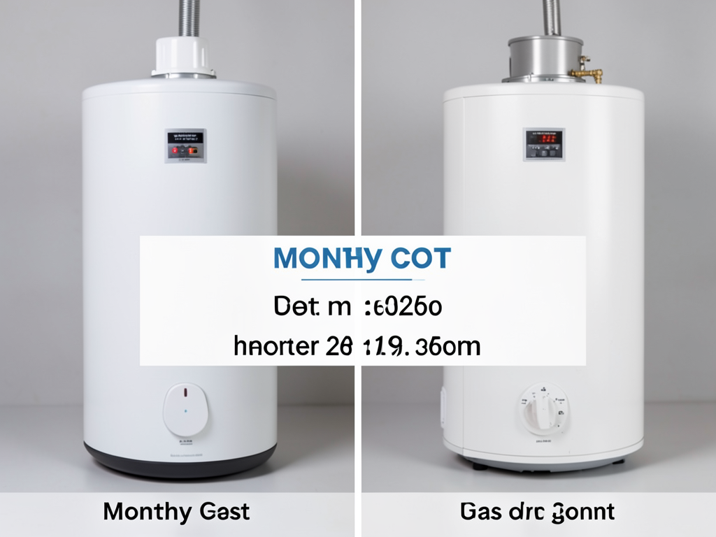 Comparing the monthly costs of electric and gas water heaters in the Milwaukee area