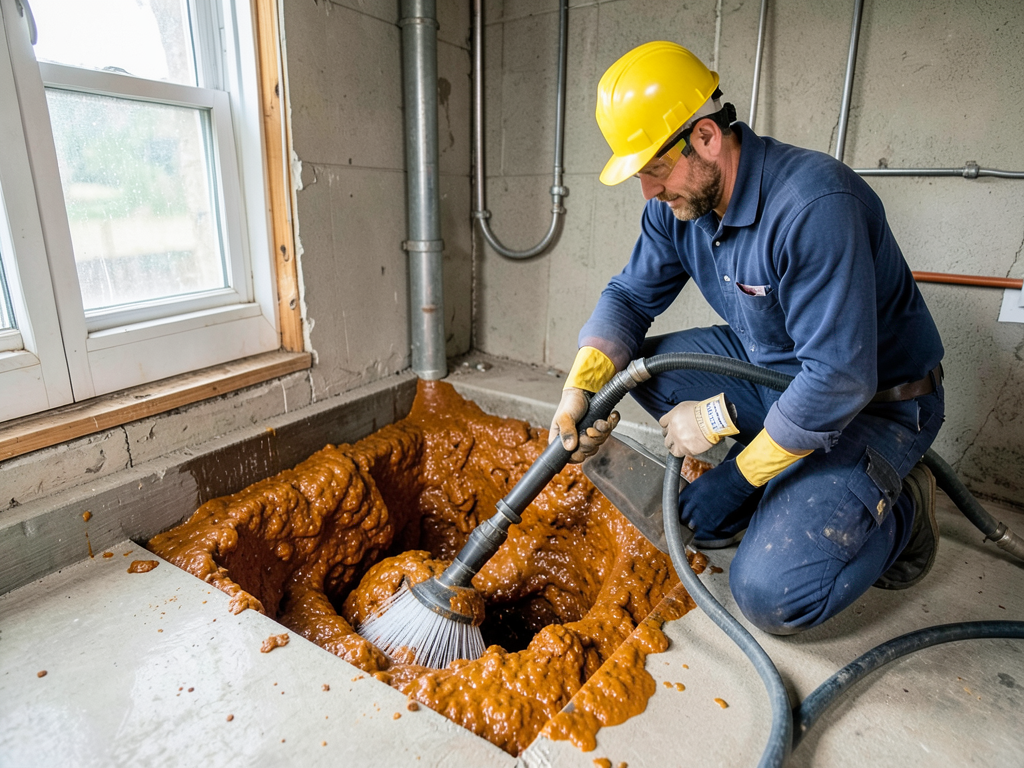 How to clean the sludge and debris out of your Germantown sump pump pit
