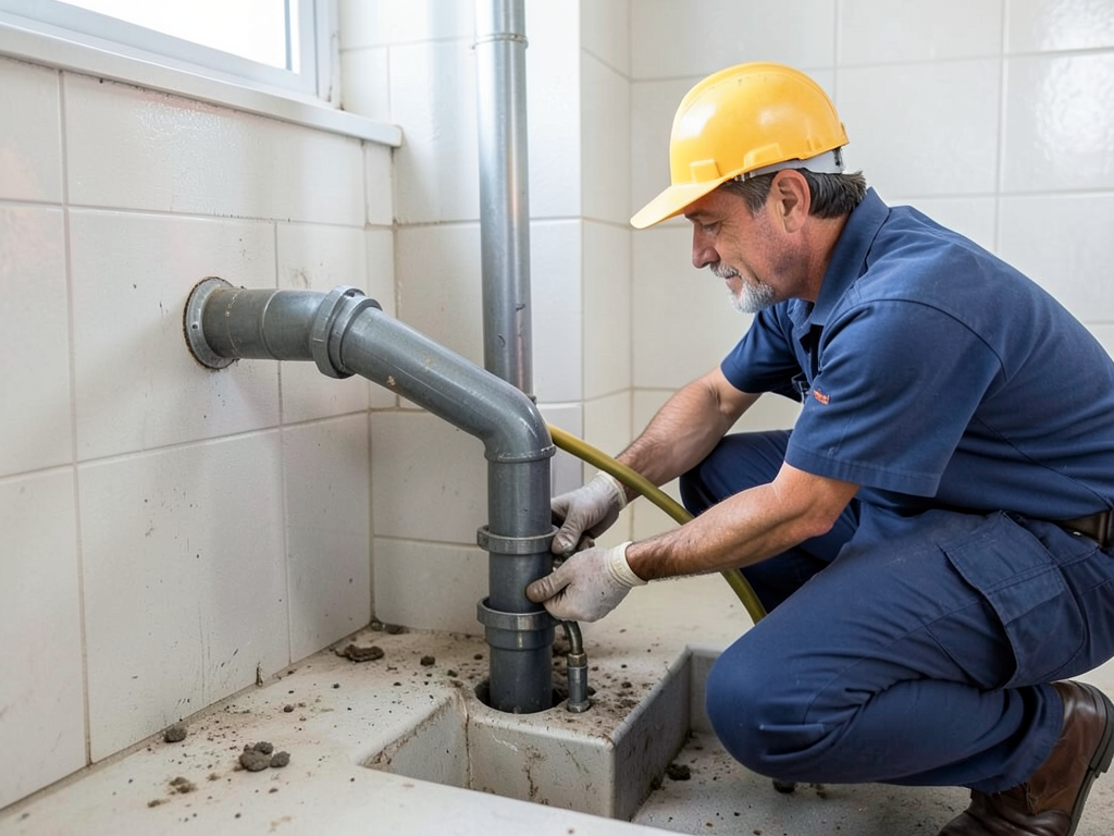 How to plan the plumbing for a dog washing station