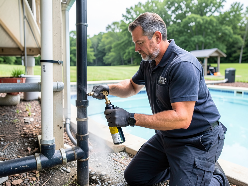 How to protect your pool house pipes from the first freeze in River Hills