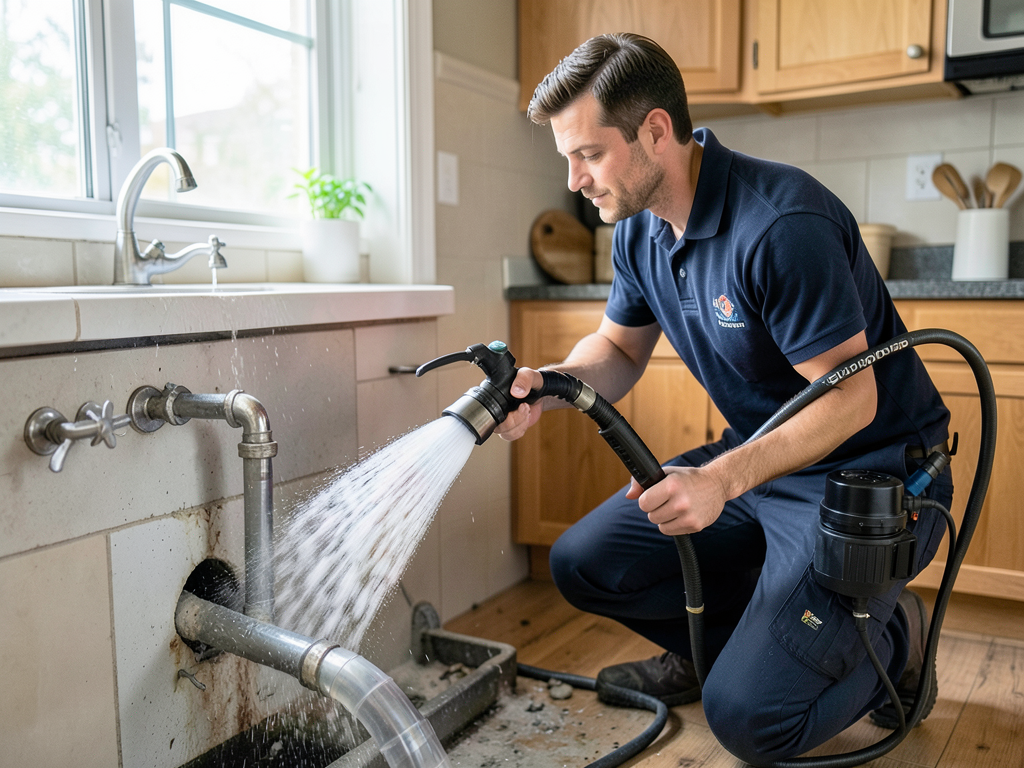 Professional drain cleaning in shorewood for stubb