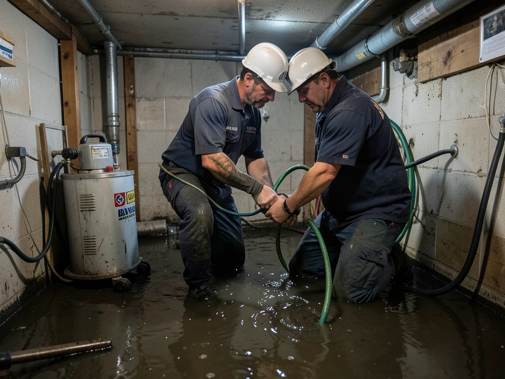 Who to call when your bay view basement floods at